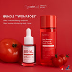 [BUNDLE 2] Lumos'a Red Dose Whitening Ampoule 30ml + Red Booster Whitening Body Toner 110ml