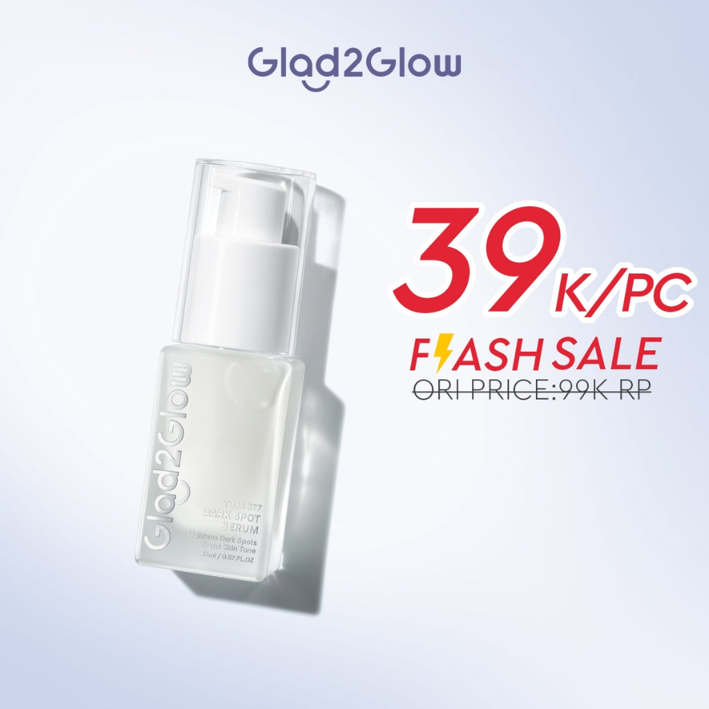 Glad2Glow Serum Series Peeling Serum Exfoliating Serum Bright Serum Glad2Glow Serum Mencerahkan Wajah Serum Pemutih Wajah Serum Retinol Serum Dark Spot Serum Acne Spot Serum Jerawat Glowing Serum Whitening Serum Brightening Serum Glow G2G Serum Niacinamid