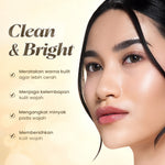 Glowsicha - Brightening Facial Wash Sabun Cuci Muka Cleanser skincare face wash Mencerahkan Melembabkan Pembersih Wajah cleansing balm exfoliating  Facial Foam Bright Cleanser Lembut Cerah Bebas Minyak Anti Kusam Glowing Skincare Harian Kulit Cerah