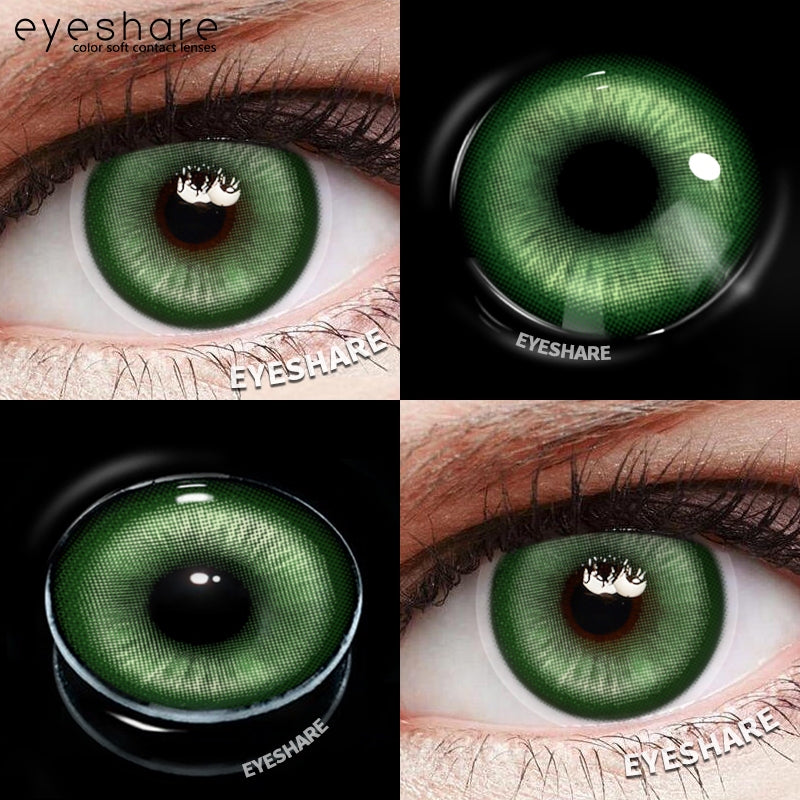 Eyeshare Softlens Lensa Kontak Mata Putih Cosplay Halloween Softlen Putih
