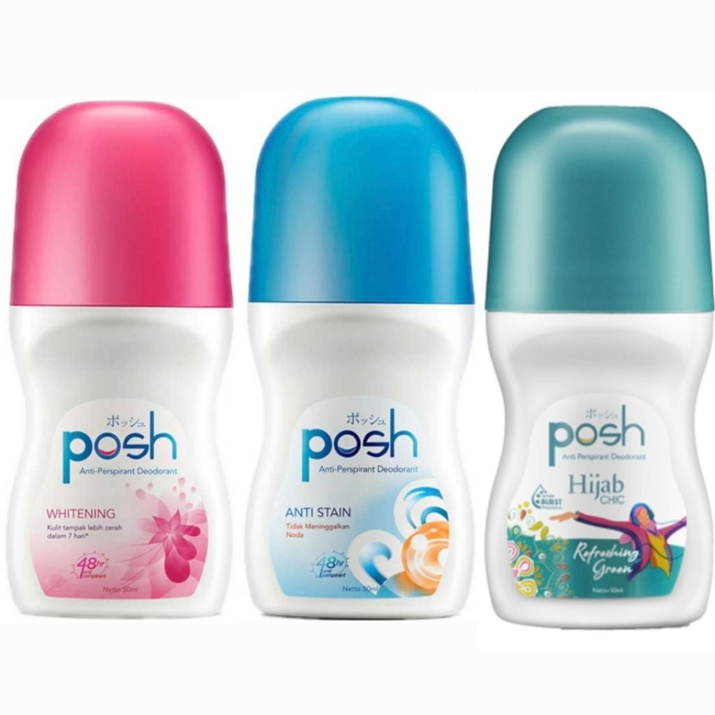 Posh Deodoran Roll On Wanita 50 ml