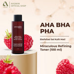 Paket Skincare Bright Routine (2 pcs) - Toner Refining 100ml + Serum Vitamin C
