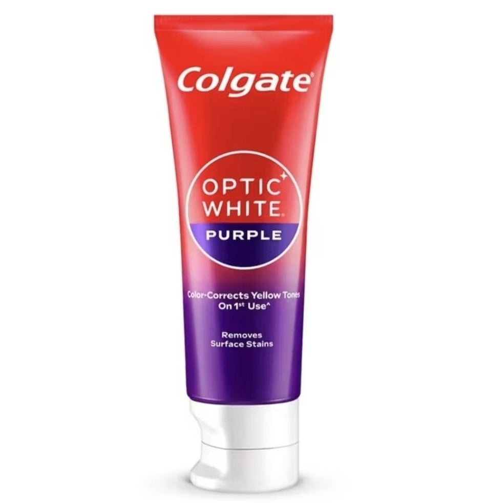 Colgate Optic White Purple Pasta Gigi Pemutih 100 g