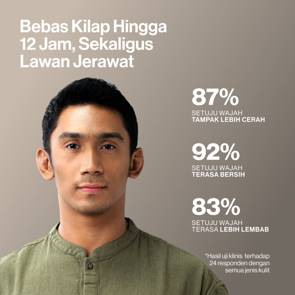 Twin Pack Kahf Face Wash Oil and Acne Care 100 ml - 2 pcs Sabun Cuci Muka Pria untuk Membantu Lawan Jerawat dan Kontrol Minyak - Suitable for Daily Use