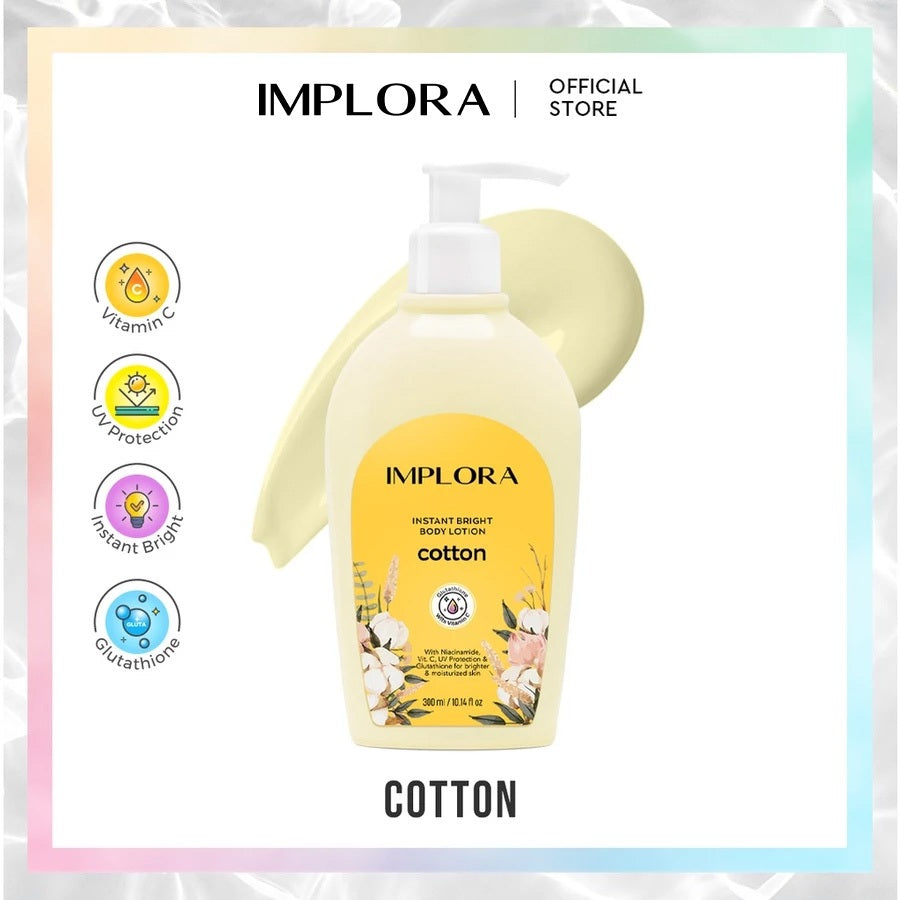 Implora Instant Bright Body Lotion | Lotion Perawatan Tubuh