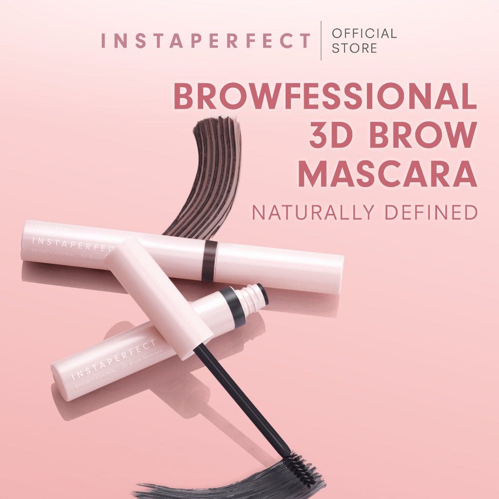Instaperfect BROWFESSIONAL 3D Brow Mascara 5.5 g - Maskara Alis (Natural & Smudgeproof)