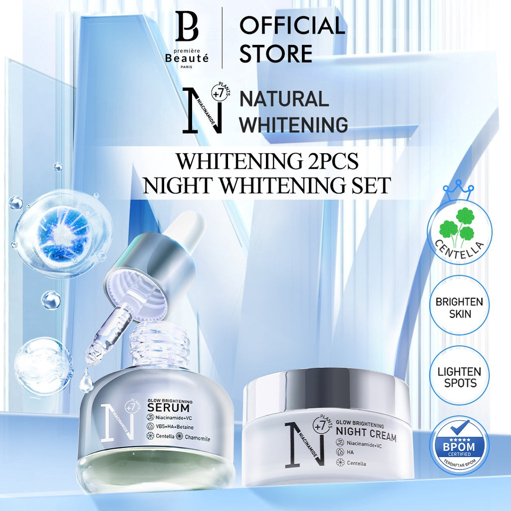 [CAMPAIGN] PREMIERE BEAUTE [Whitening 2pcs]Luminous White Skincare Series Skincare Package Set Brightening BPOM