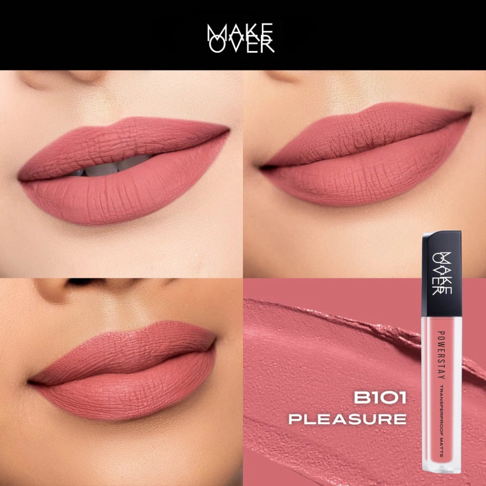 Make Over Powerstay Matte Lip Cream  | Tahan Lama & Transferproof | Lipstik Matte Terbaik 2025