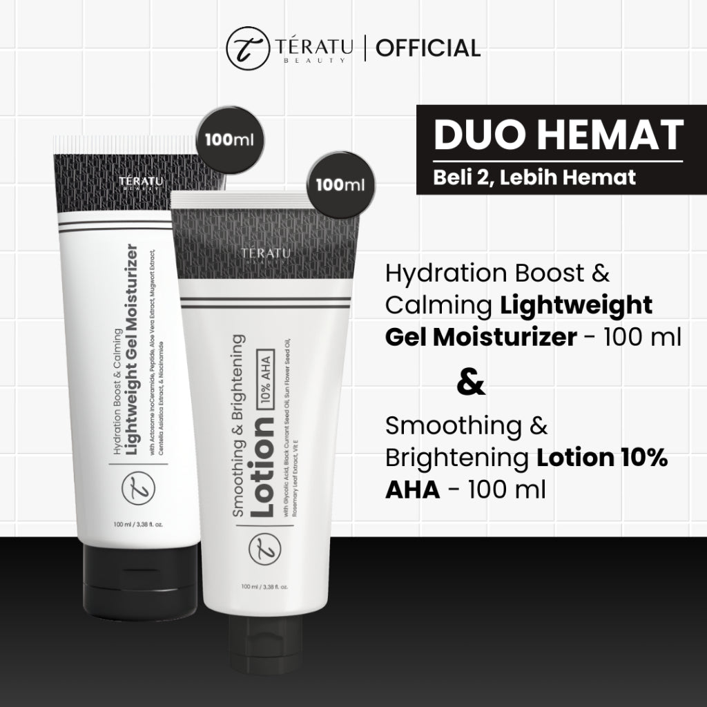 [HOT PRODUCT] TERATU BEAUTY Smoothing & Brightening Lotion AHA 10% Glycolic Acid (Mencerahkan & Menghaluskan Kulit)