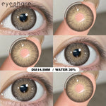 Eyeshare Softlens Lemon Gray 14.0mm 1 Pasang Lensa Kontak