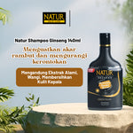 Natur Shampoo Extract Ginseng 140 ml - Anti Hair Fall / Mengurangi Rambut Rontok