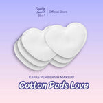 Finally Found You! Facial Cotton Pad Love 25pcs | Kapas Pembersih Makeup