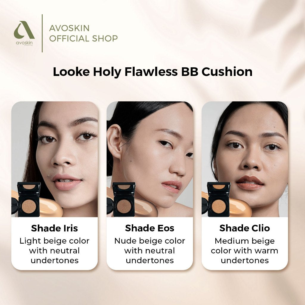 [AVO LOCAL POWER] Glow Up Glam Set (Tinted Eye Cream (10 g) + YSB Hybrid Elixir Tinted Melting Balm + Flawless BB Cushion (13 g))