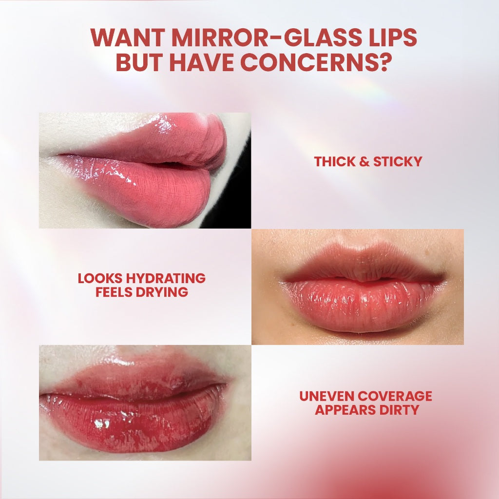 YOU Cloud Paint Glassy Glow Lip Tint Glasting Tint Lip Stain Glassy Tint