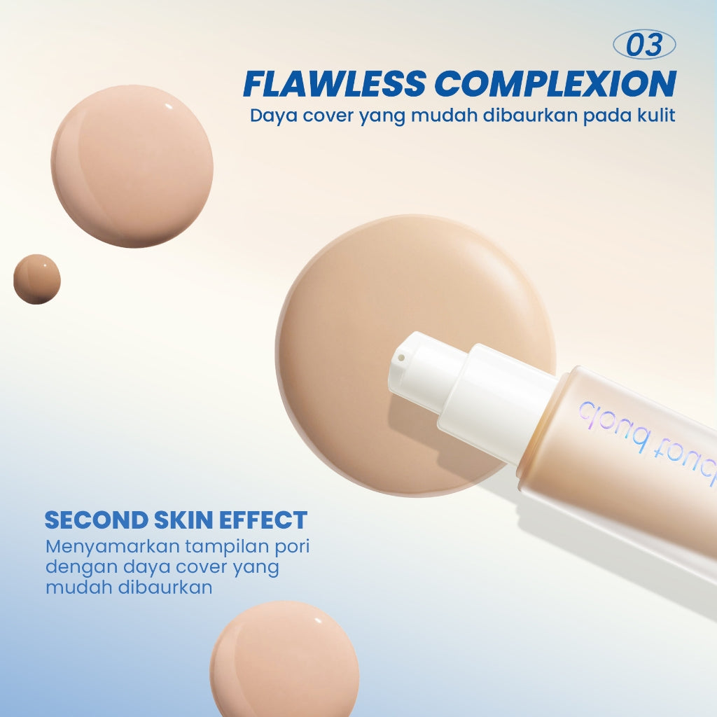 YOU Cloud Touch Skin Tint For ALL Skin Perfect Coverage Liquid Foundation Serum Tint 24h Matte Oil Control SPF 25
