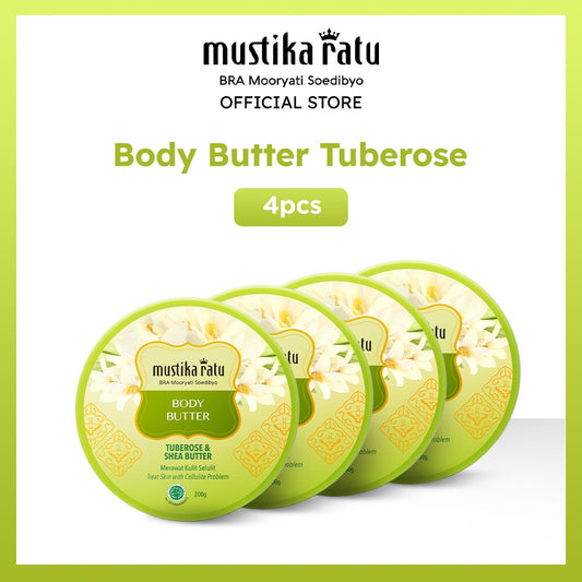 Mustika Ratu Bundle Body Butter Tuberose - 4pcs