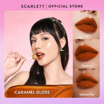[IN VITRO SPF 50+ PA++++] SCARLETT GLASS GLOW TINTED LIP BALM - Moisturizing & hydrating, natural lip color, plumpy lips, cover bibir gelap, mencerahkan bibir | anti bibir kering dan gelap