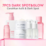 [ORDER NOW, HEMAT 30K]Glad2Glow Symwhite377 Dark Spot Bundle 7PCS-Yuja Skincare Cerah Brightening Moisturizer+Dark Spot Serum+Cleanser+Retinol Moisturizer+ Retinol Serum+Toner+Clay Stick Meringankan flek hitam mencerahkan warna kulit g2glow official store