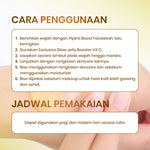 [SPECIAL OFFER] CLEORA - Exclusive Glow Jelly Booster Vit C 30gr - Moisturizer Gel Untuk Mencerahkan Wajah Memperbaiki Skin Barrier Skincare Wanita Pria Day Cream Night Cream Brightening Pemutiih Wajah  Cream Pelembab dan Anti Aging
