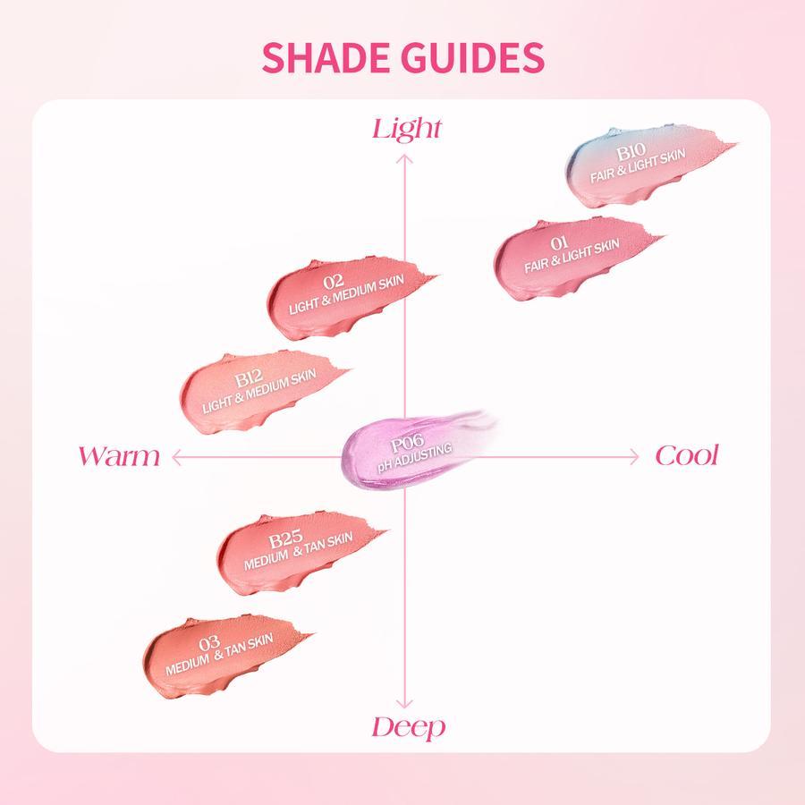 BNB BARENBLISS Moist Mochi Paste Powder Blush | Highlighter | Locklook Setting Spray