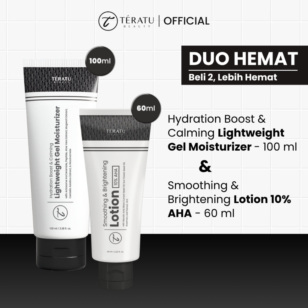 [HOT PRODUCT] TERATU BEAUTY Smoothing & Brightening Lotion AHA 10% Glycolic Acid (Mencerahkan & Menghaluskan Kulit)