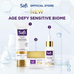 TRIPLE PACK - Safi Age Defy Sensitive Biome Balancing Cleanser 100gr