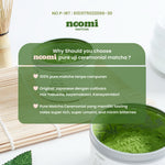 Noomimatcha Pure Ceremonial Matcha Powder 50gr Noomi Matcha | 100% Pure Matcha no Additional.