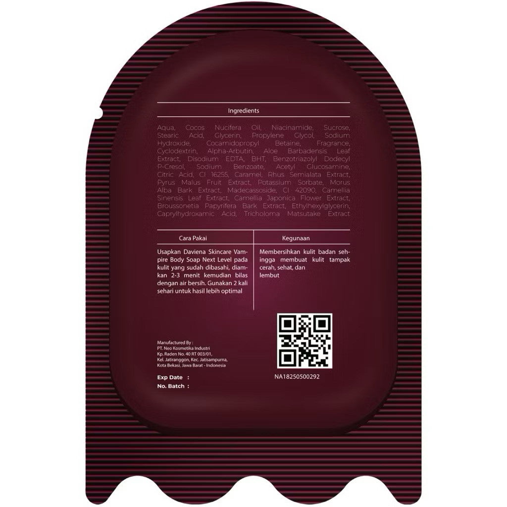 DAVIENA - VAMPIRE MASK & BODY SOAP