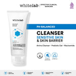 Whitelab pH-Balanced Facial Cleanser - Sabun Cuci Muka pH Seimbang untuk Kulit Normal Sensitif Kering Berminyak dengan Prebiotic Oat & Niacinamide [BPOM]