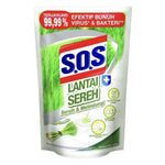 SOS Cairan Pembersih Lantai Sereh Refill 675 ml