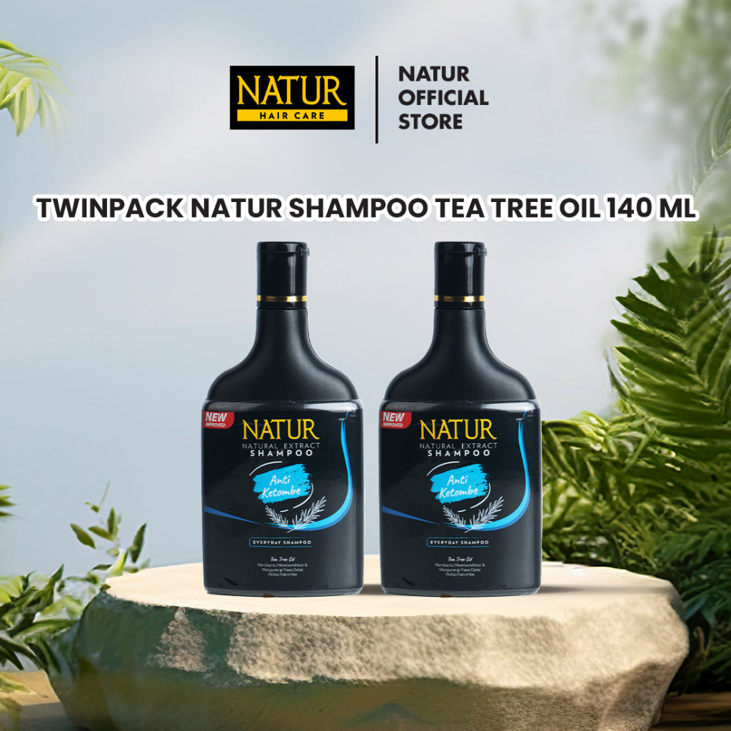 Twinpack Natur Shampoo 140 ml - Paket Shampoo 2 pcs