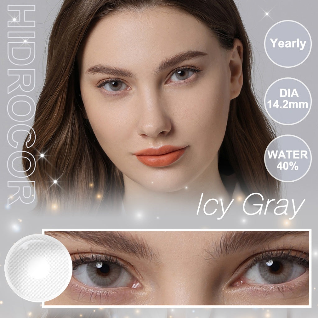 [0.00 s/d -8.00]Softlens Minus Queen Amber Lensa Kontak Warna DIA14.2MM Hidrocor Soflen 1Pasang 6Bulan