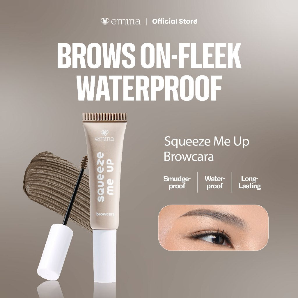 Emina Squeeze Me Up Browcara 8 g - Brow Mascara Water Resistant