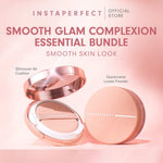 Instaperfect Smooth Glam Complexion Essentials Bundle (Skincover Air Cushion + Quickmatte Loose Powder)
