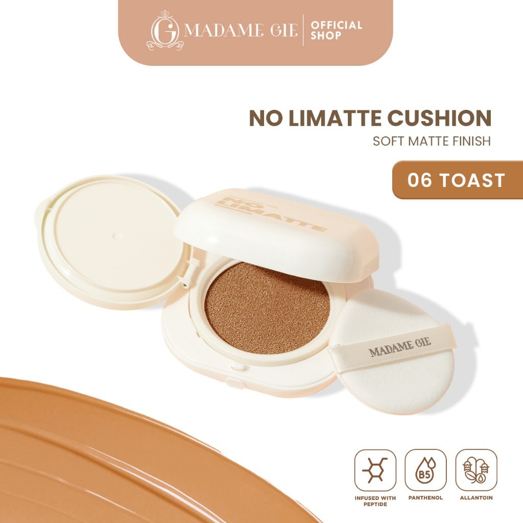 [TEBUS MURAH] Madame Gie No Limatte Cushion - Make Up Cushion Soft Matte Finish
