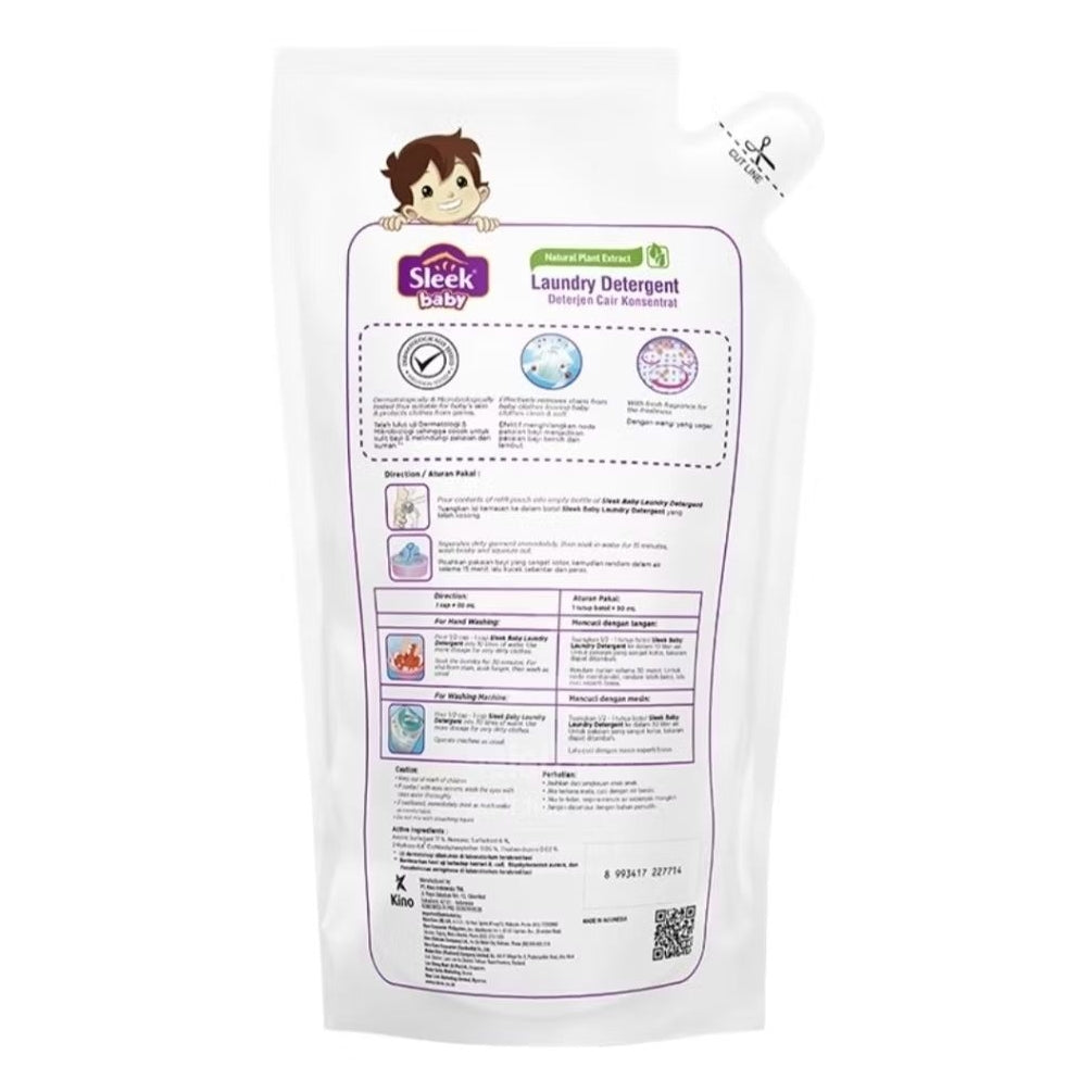 Sleek Baby Deterjen Cair Bayi Refill 450 ml