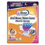 Lifree Popok Perekat Dewasa M8 L7 XL6 Pcs