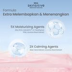 ERHA Skinsitive Ultracalm Face Wash 80g | Sabun Cuci Muka Semua Jenis Kulit (Normal - Sensitif) dengan Panthenol, Aloe Vera Extract | Melembapkan, Kulit Tidak Ketarik | PH Balance, Hypoallergenic, Gentle, Calming | Memperkuat Skin Barrier