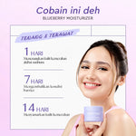 [Big Size]Glad2Glow Blueberry Moisturizer 100g 5% Ceramide Menjaga Skin Barrier Perawatan Wajah Mencerahkan wajah Menjaga kelembapan kulit Penyerapan cepat Pelembab wajah Esensi wajah Produk perawatan kulit Perawatan wajah g2glow official store