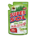 Supersol Karbol Cairan Pembersih Lantai Sereh Refill 750 ml