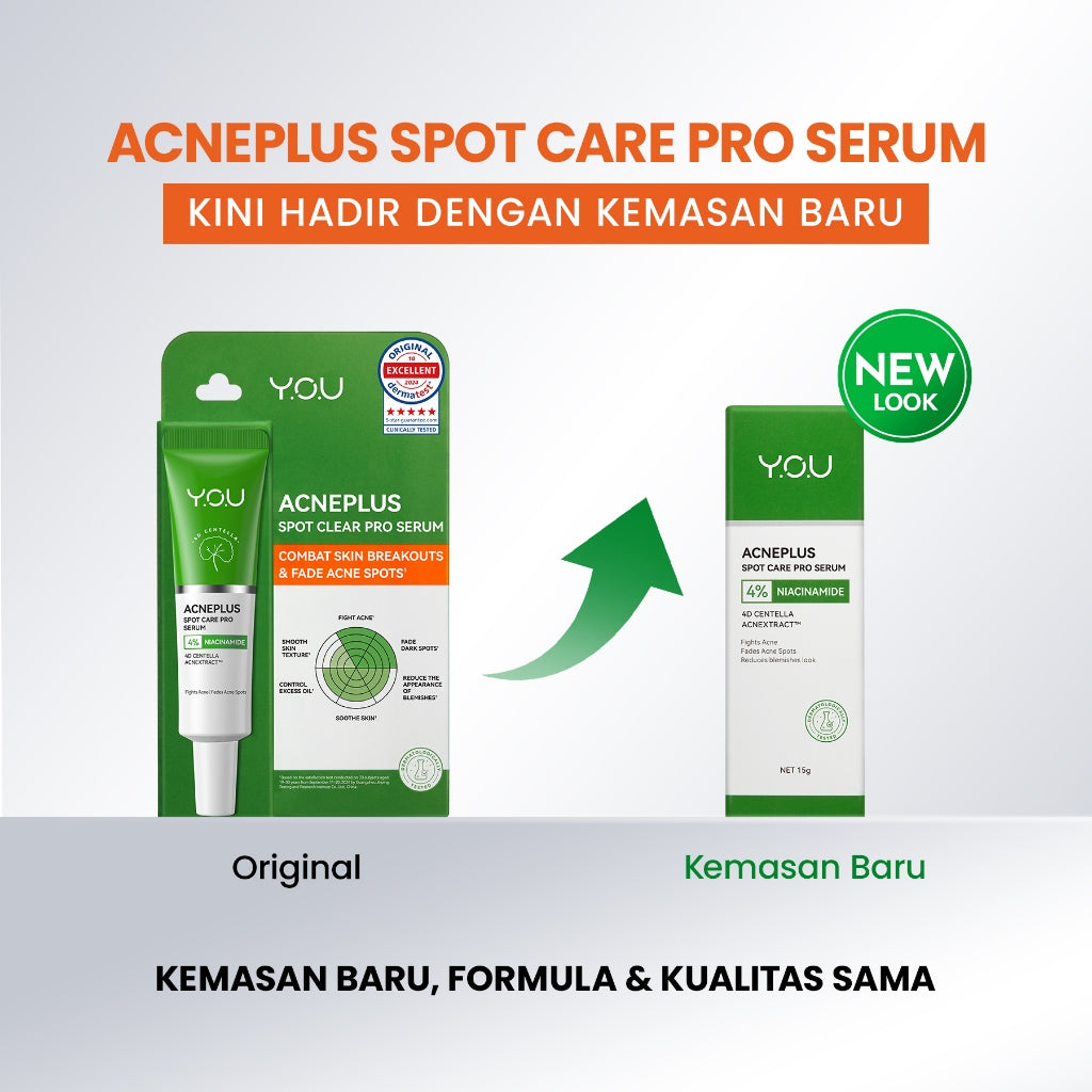 [NEW UPGRADED] YOU AcnePlus Spot Care Pro Serum Obat Totol Jerawat B5 Barrier Moisturizer Gel Obat Bekas Jerawat Kulit Sensitif Kulit Berjerawat [Hot Selling]