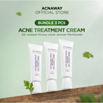 ACNAWAY Acne Treatment Cream - Krim Totol Jerawat Membandel Niacinamide Obat Jerawat Bruntusan Acne Spot Cream Untuk Mengeringkan Jerawat Meradang Anti Komedo Anti Bakteri Salep Jerawat Acne Care Menghilangkan Bekas Jerawat Acne Gel Sulfur Salicylic Acid