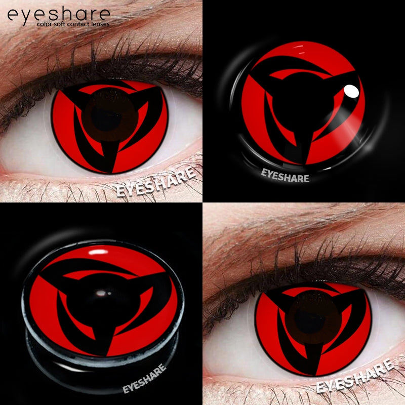 Eyeshare Softlens Lensa Kontak Mata Putih Cosplay Halloween Softlen Putih