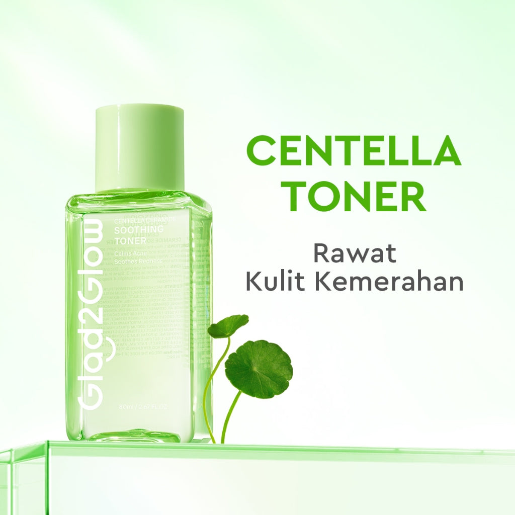 Glad2Glow Centella Ceramide Soothing Toner Acne Toner hydrating toner centella Toner Kulit Jerawat Berminyak Toner eksfoliasi wajah   Acid Complex Madeca Toner jerawat Menenangkan kemerahan pada kulit Melembabkan dan menghidrasi kulit g2g official store