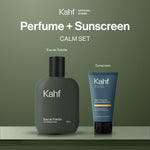 [KAHF BUNDLE 2IN1 PAKET PERAWATAN DAILY USE ESSENTIALS : TETAP TERLINDUNGI & WANGI SEHARIAN] Paket Personal Care (Sunscreen Moisturizer + Eau de Toilette) - Suitable for Daily Use