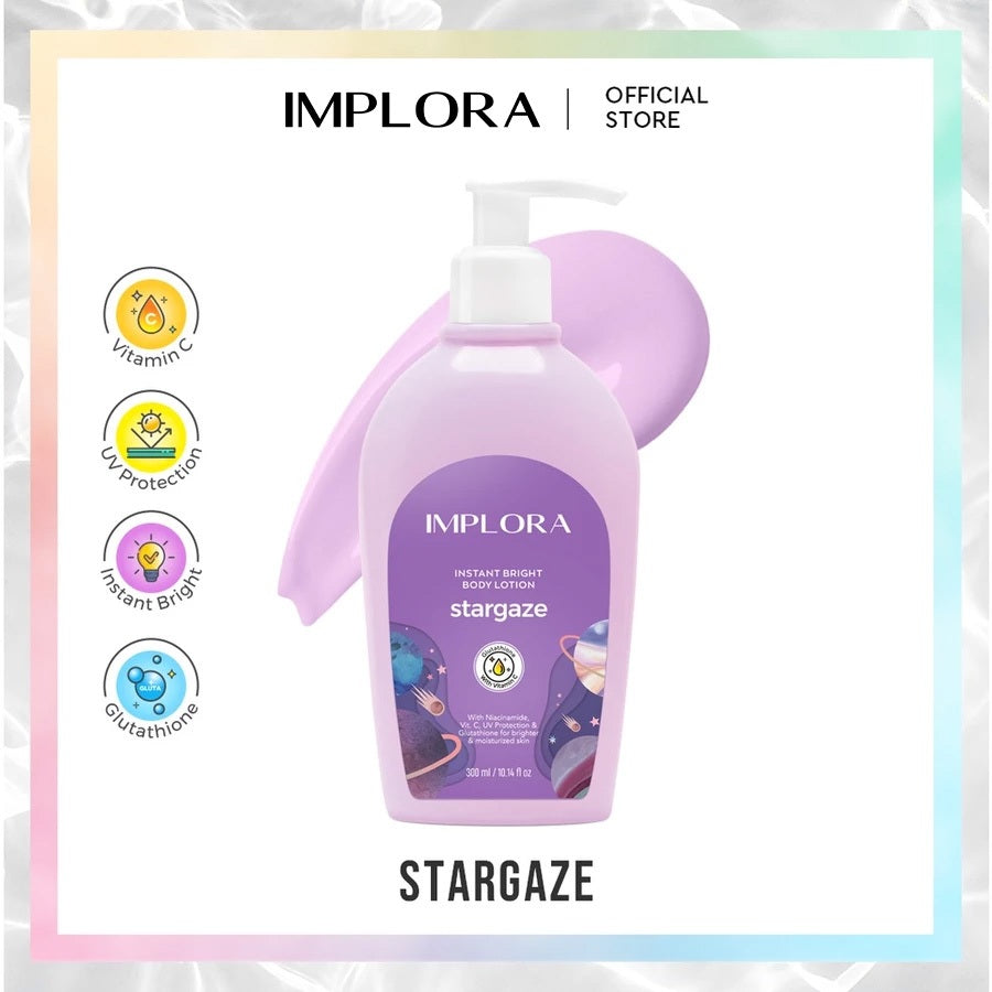 Implora Instant Bright Body Lotion | Lotion Perawatan Tubuh