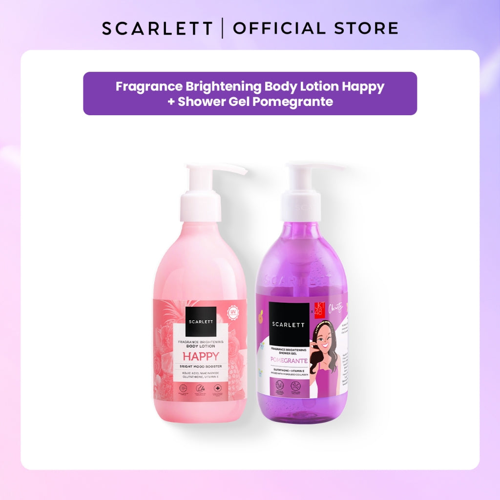 Scarlett Whitening Bundle Body Lotion + Shower Gel