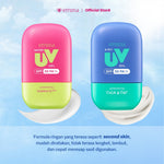 [SPECIAL 11.11] NEW! Emina UV Gel Sunscreen SPF 50 PA++++ Series - Sunscreen Wajah, Sunscreen Gel, Melindungi dari Sinar UV, No Whitecast, No Comedogenic, Cepat Menyerap, Lembut, Mencerahkan, Melembapkan, Mengandung Symwhite 377+, Cica, Oat, Cocok Untuk S