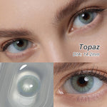 [0.00 s/d -8.00]Softlens Minus Queen Amber Lensa Kontak Warna DIA14.2MM Hidrocor Soflen 1Pasang 6Bulan