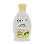 OVALE 2in1 Facial Lotion Cleanser 100ml - Ovale Pembersih Wajah Sekali Usap/HenecoBeauty